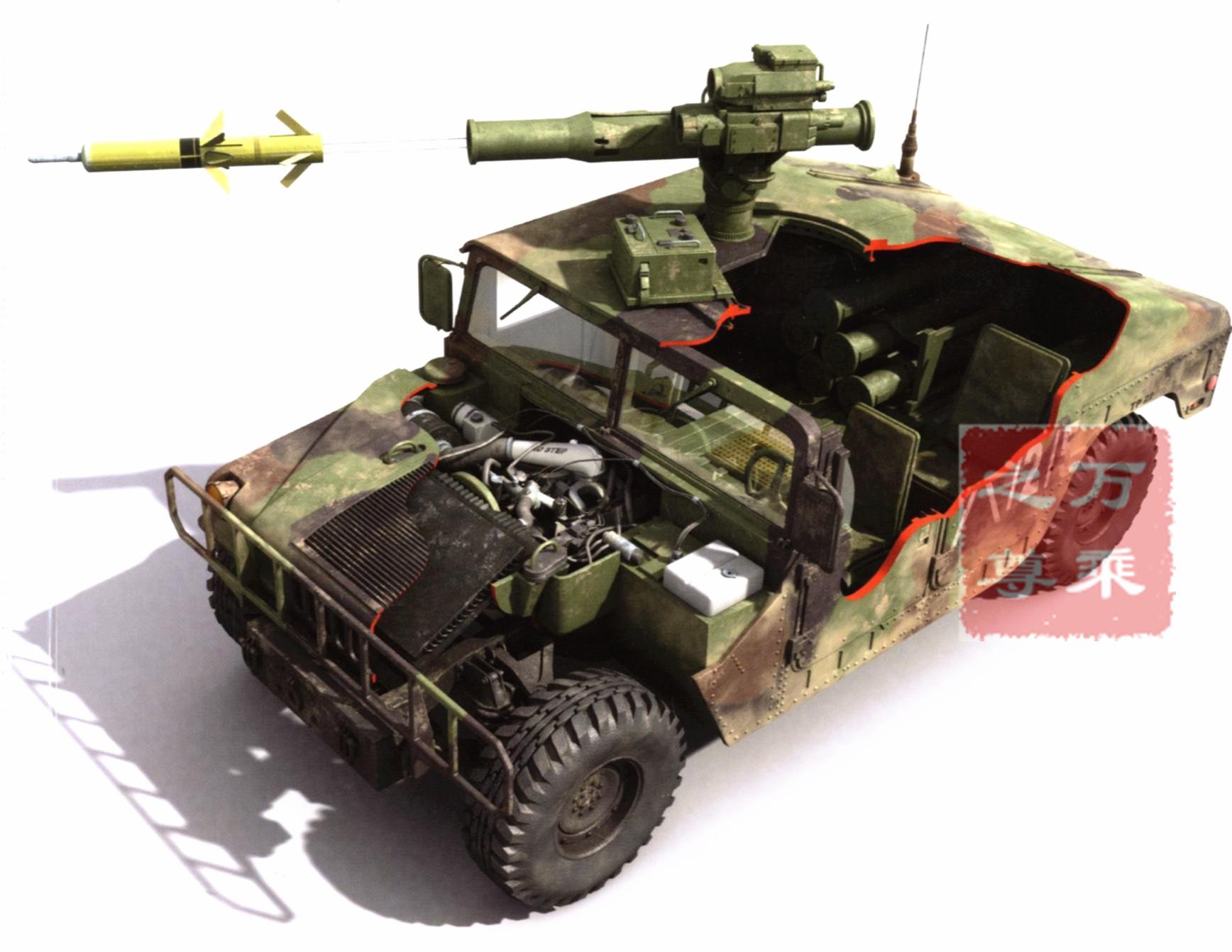 悍马装甲车军事,五千万的悍马越野车有多气派