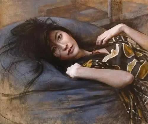 他画了个水中少女，被机器人识别为照片，放大十倍后，专家安静了