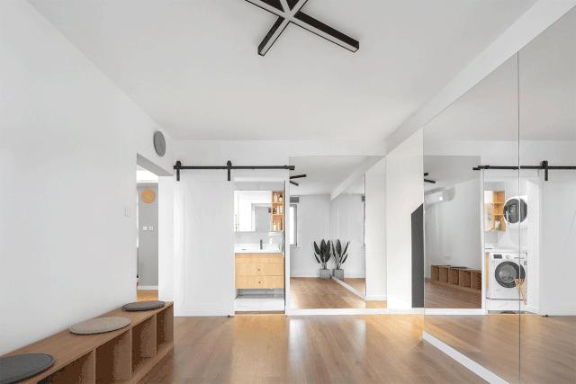 走廊尽头该怎么装修,过道浪费面积改造