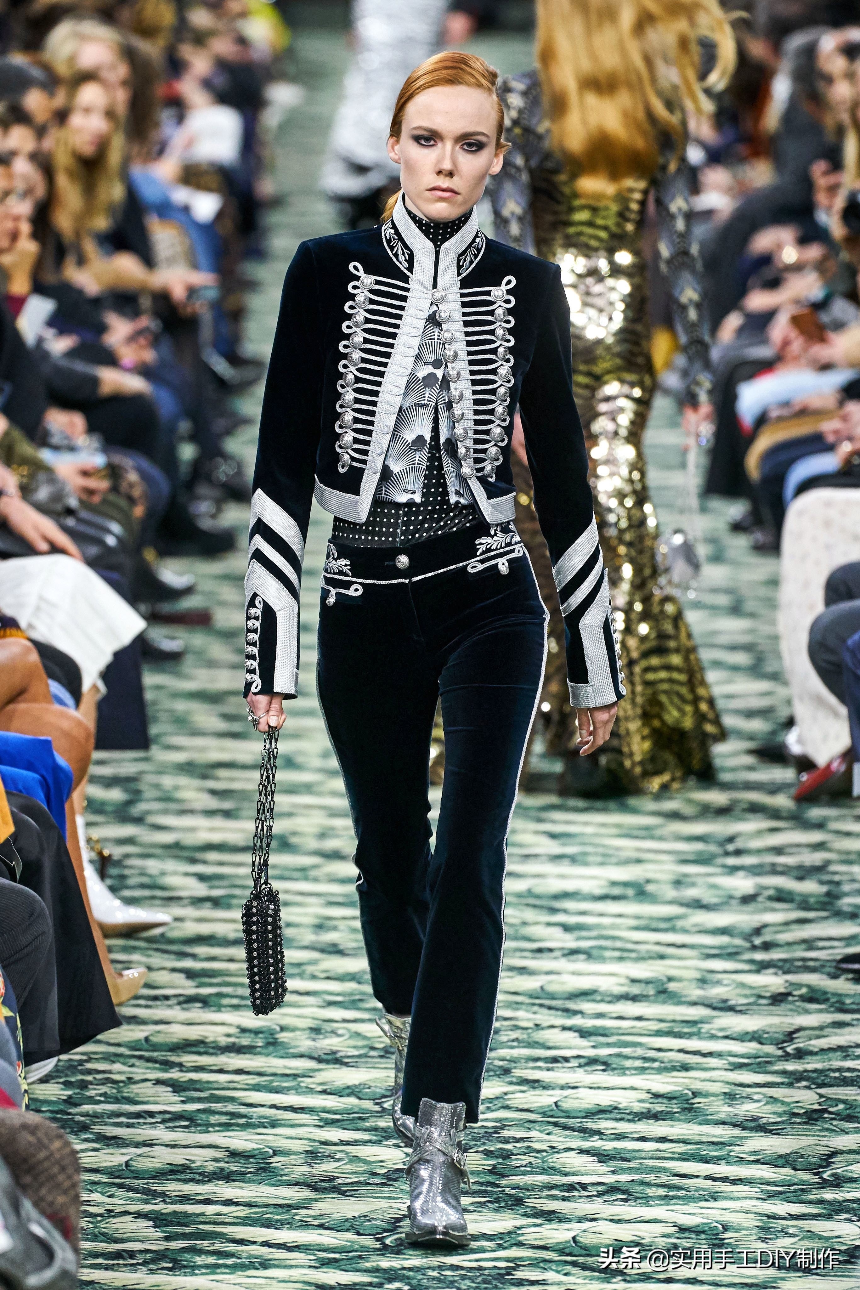 pacorabanne2021春夏系列金属长裙,pacorabanne亮片上衣