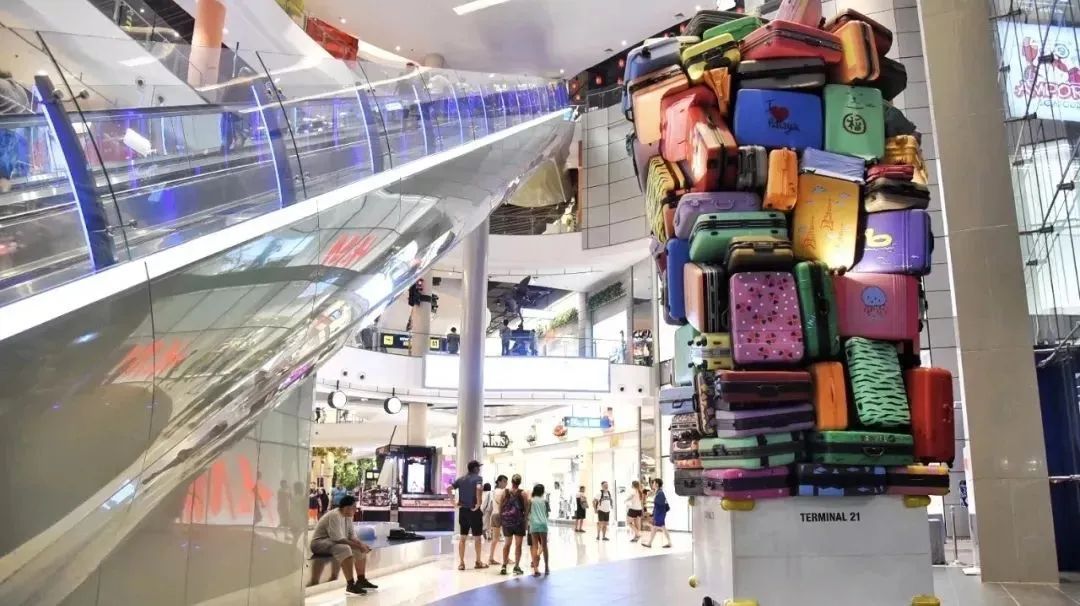 泰国大型购物中心各楼层布局,泰国的购物中心设计