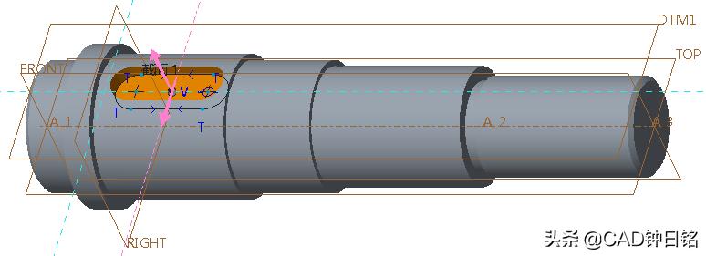 proe阶梯轴,creoproe阶梯轴怎么设计