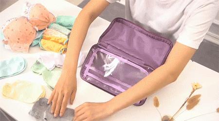 出门内衣裤收纳包,出门旅行内衣收纳袋必备