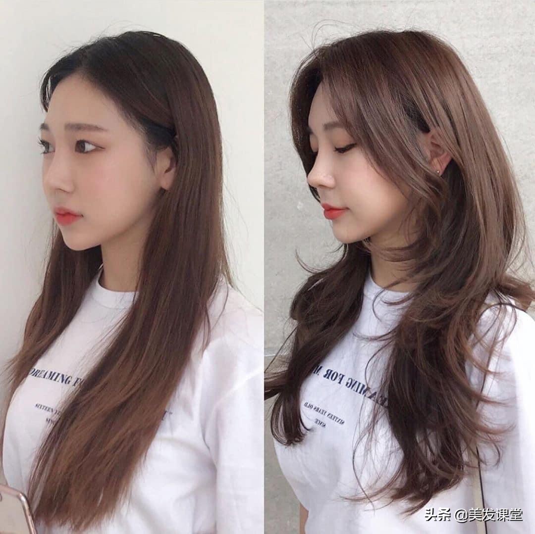 夏季烫一款扎起来也好看的发型,别人的头发为什么都这么好看