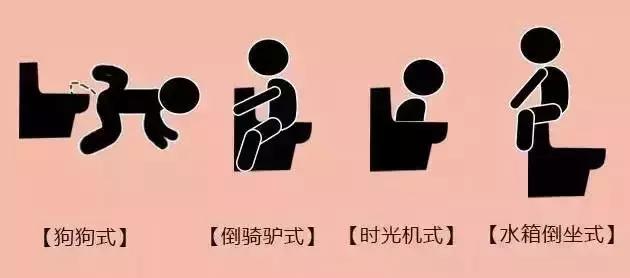 测测你上厕所姿势,拉粑粑正确姿势