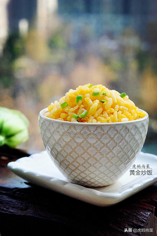 黄金炒米饭最好吃的几种做法,黄金米饭怎么炒