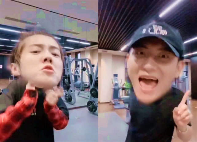 鹿晗黄子韬舞台排练打闹,鹿晗黄子韬被吓一跳