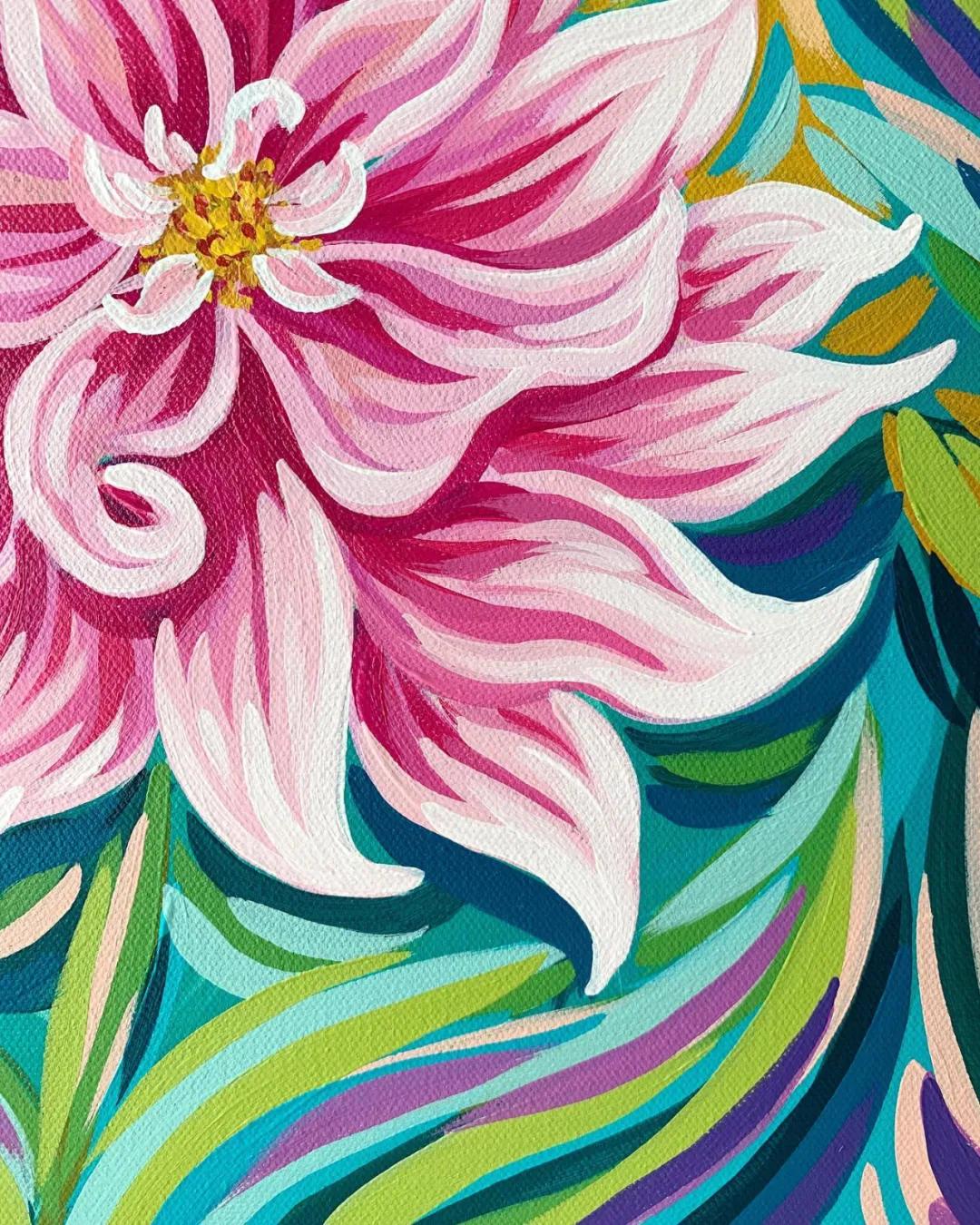 美术创意画幼儿丙烯平涂画,丙烯平涂的正确方法图解