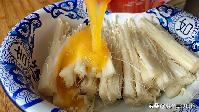 金针菇不油做法,金针菇鸡蛋干凉拌怎么做