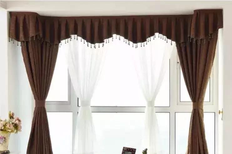 双层弧形工字折帘头效果图,工字折帘头教程