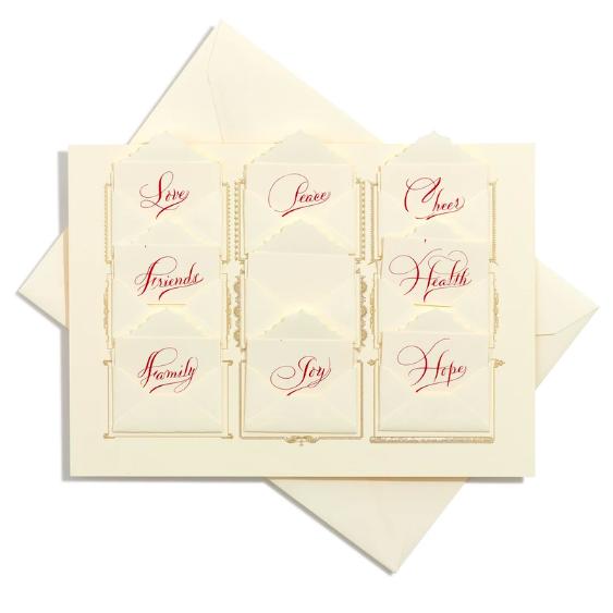 一张贺卡只能写给一个人吗,你还愿意写信吗