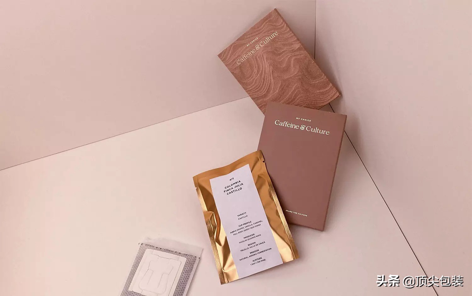 滴眼液包装盒设计,咖啡包装设计图解