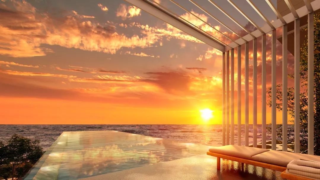 卡马拉海滩周边的度假村,卡马拉海湾全景