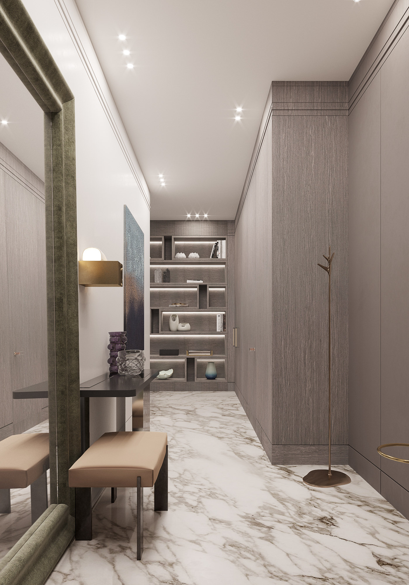 轻奢卧室柜子值得推荐,轻奢卧室大衣柜