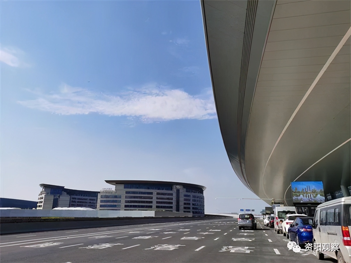 全程体验！资阳至天府国际机场首趟客车，就45分钟~