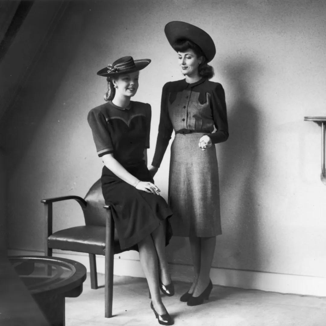 二战服装连体裤,二战时尚连体裤