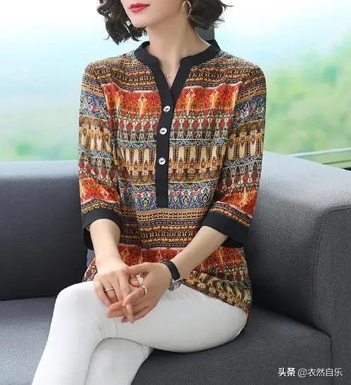 气质减龄春秋衫,减龄春秋款洋气又迷人的小衫