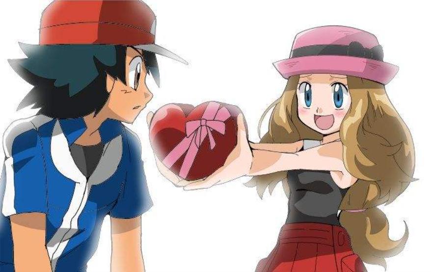 宝可梦小智结婚视频,精灵宝可梦小智和瑟蕾娜结婚