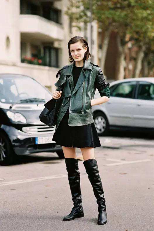 马丁靴过时了今年流行裸跟,马丁靴已经过时