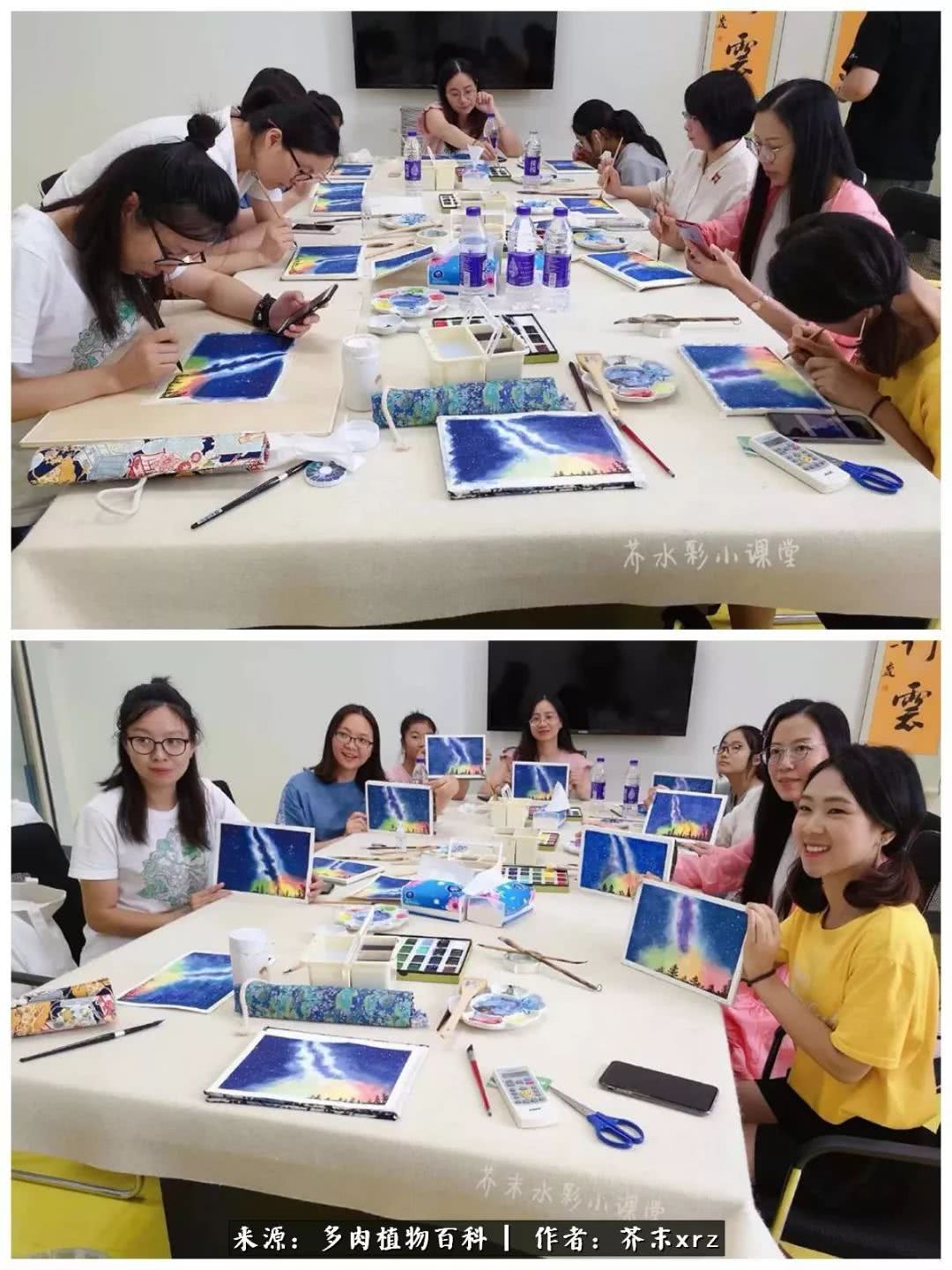 那个爱画多肉的小姑娘带着她的心头肉又来啦！