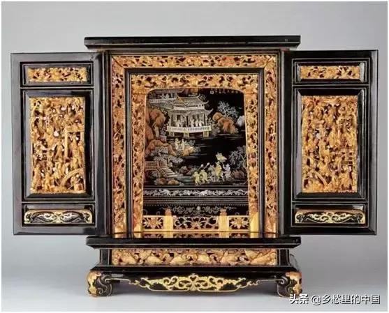 潮州金漆木雕民宅古建老物件,潮州纯手工木雕工艺品