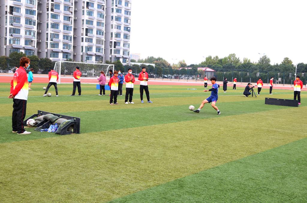 邯郸职业技术学院足球技能大赛,邯职学院