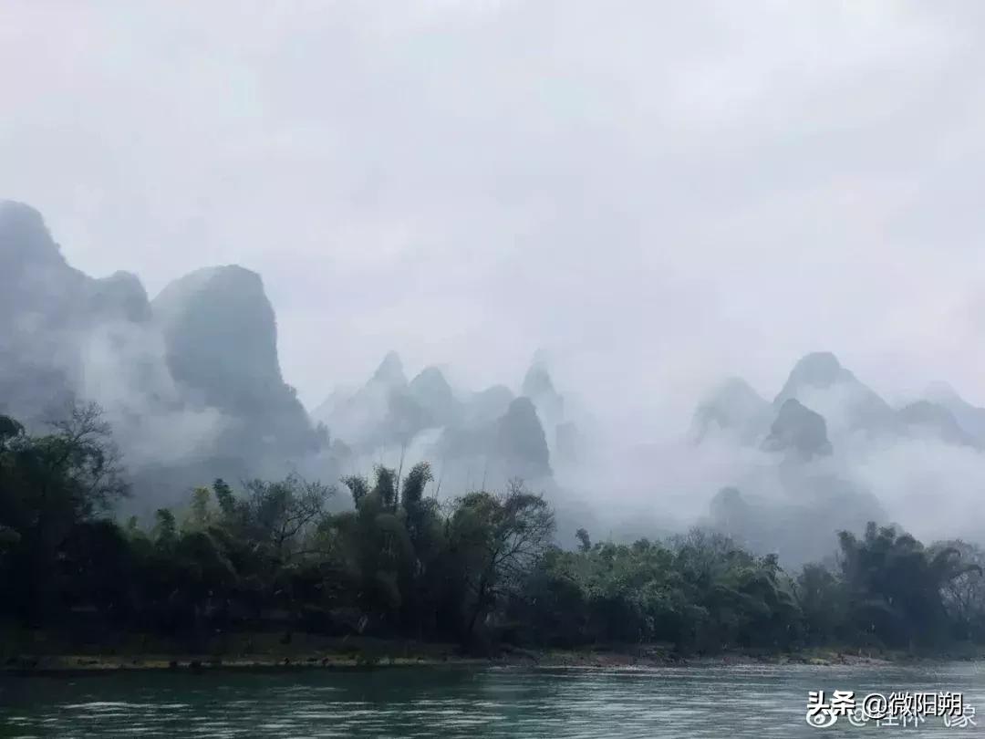 惊艳！一场大雾让漓江美成仙境！