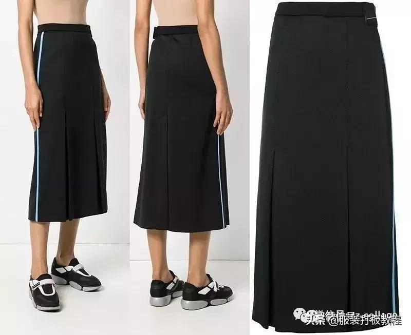 工字褶裙汉服怎样裁剪,工字褶半身裙的裁剪教程