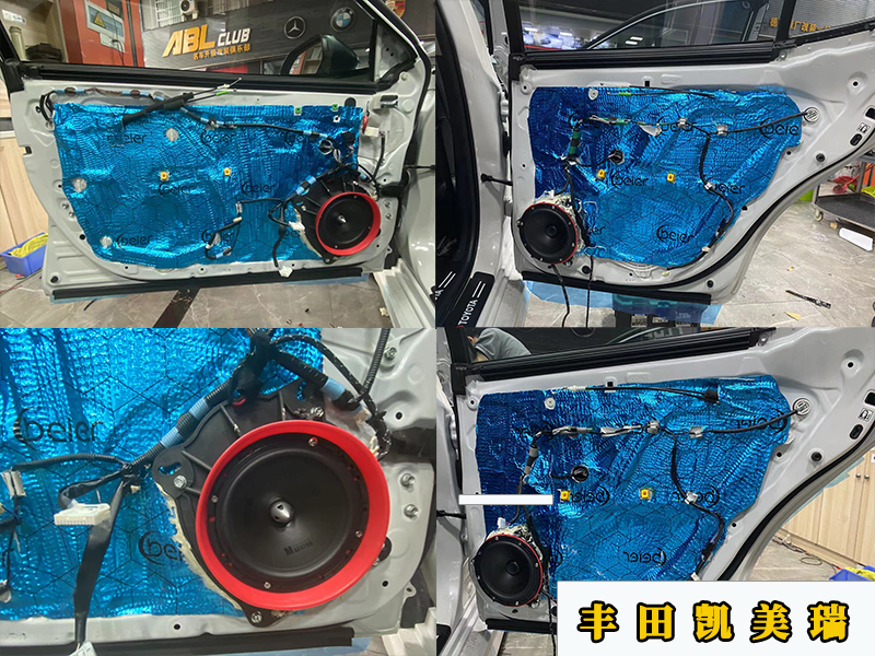 丰田凯美瑞加装低音炮1000左右 (丰田凯美瑞升级原车三分频jbl音响)