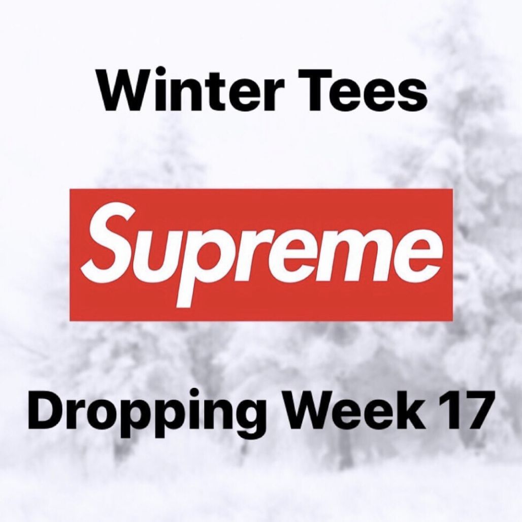 supreme穿搭预告 (supreme 2019t恤)