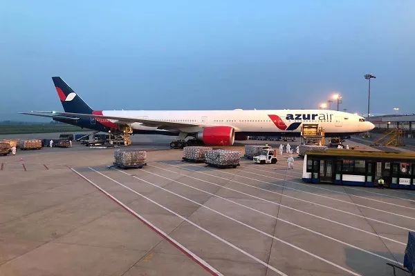 汇鸿集团开元医药圆满完成防疫救援物资出口俄罗斯项目包机出运