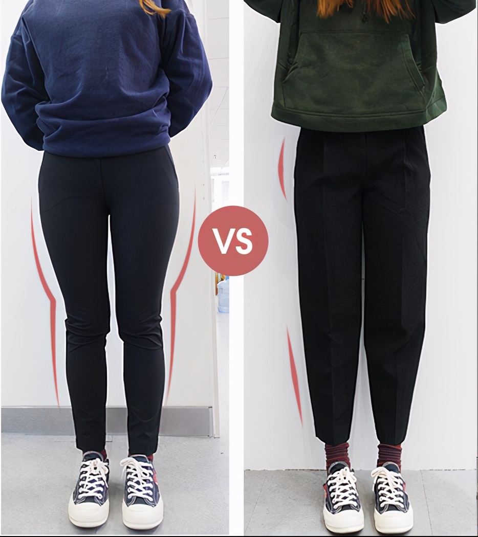 腿胖穿什么裤子避免尴尬区,超级大粗腿可穿显瘦裤