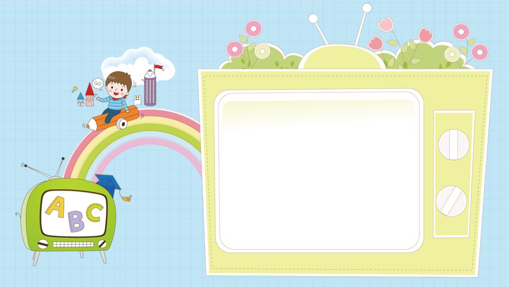 适合小朋友的ppt模板,可爱俏皮的幼儿教育ppt模板