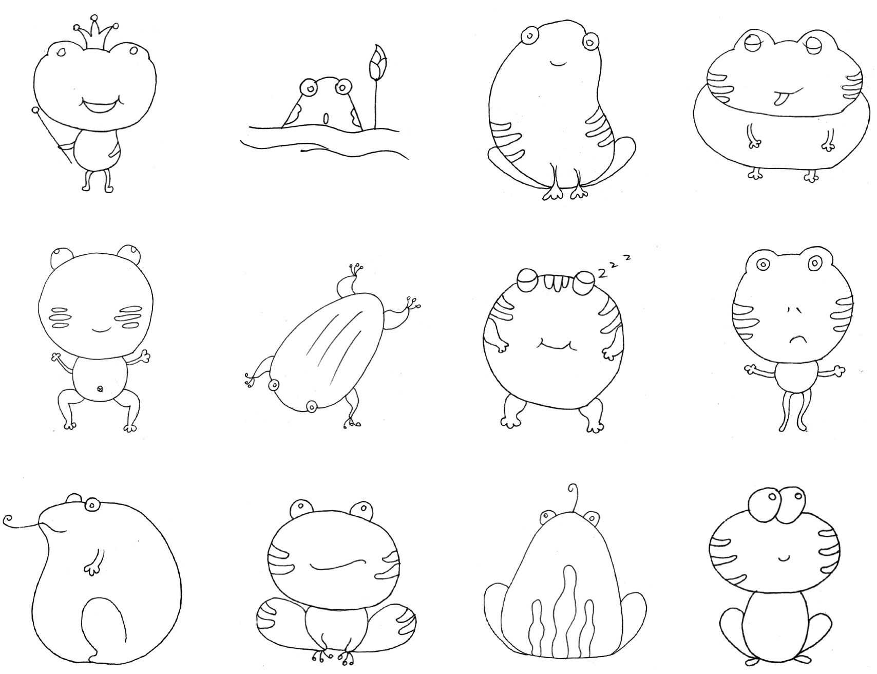 送给父亲的礼物简笔画大全,简笔画入门画画素材100个