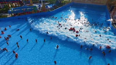 西安乐华城水上乐园,玛雅水上乐园西安