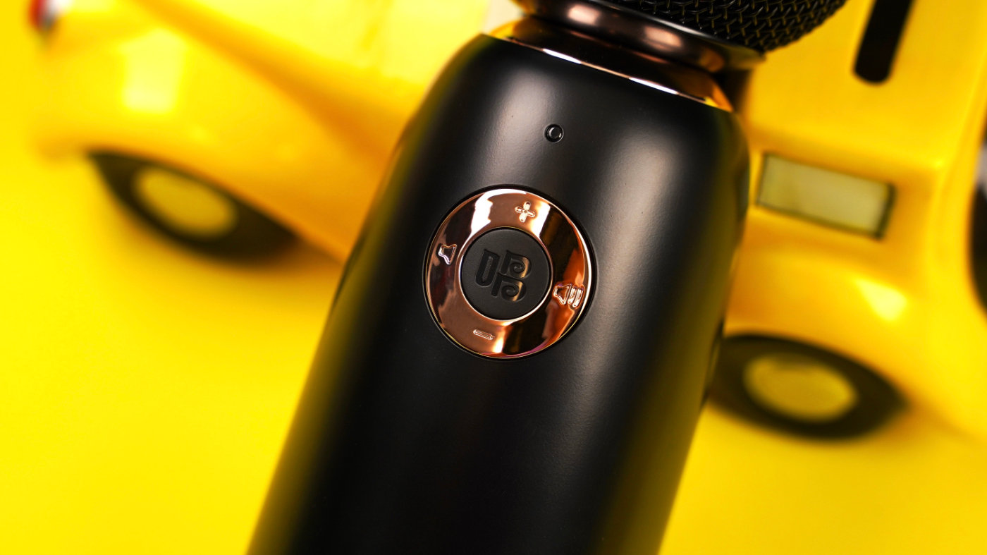 精灵麦克风q3怎么用嗨唱模式,唱吧精灵话筒q3直播唱歌评测