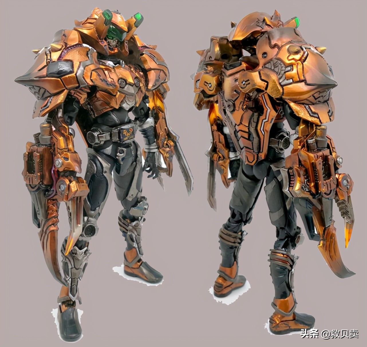 假面骑士sic手办龙骑生存形态,sic魔改假面骑士龙牙手办