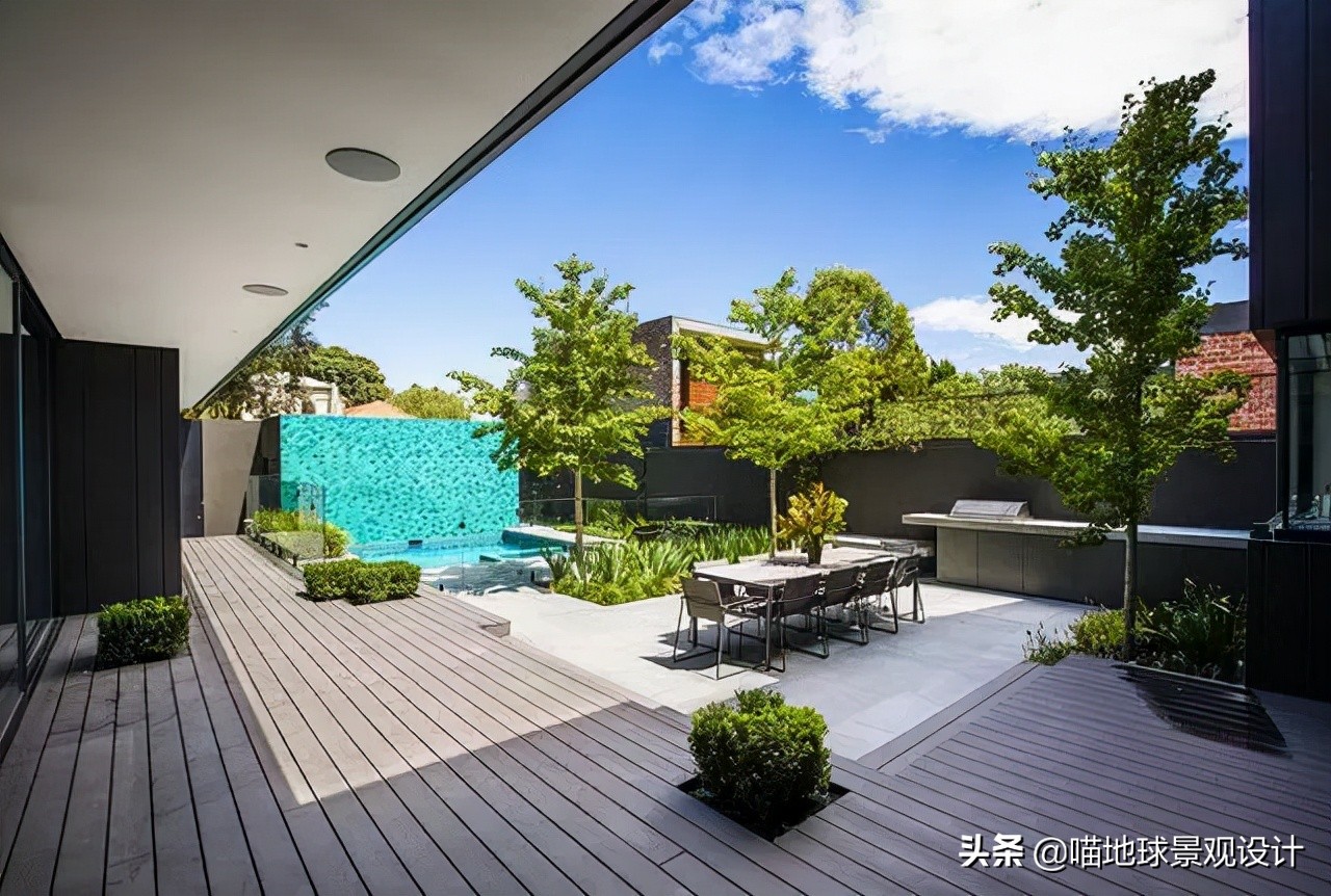 法式别墅庭院景观设计案例,别墅庭院景观效果图大全