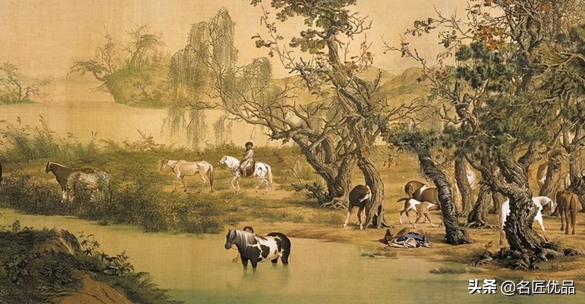 葛饰北斋富岳三十六景作品说明,清代五十位宫廷画师