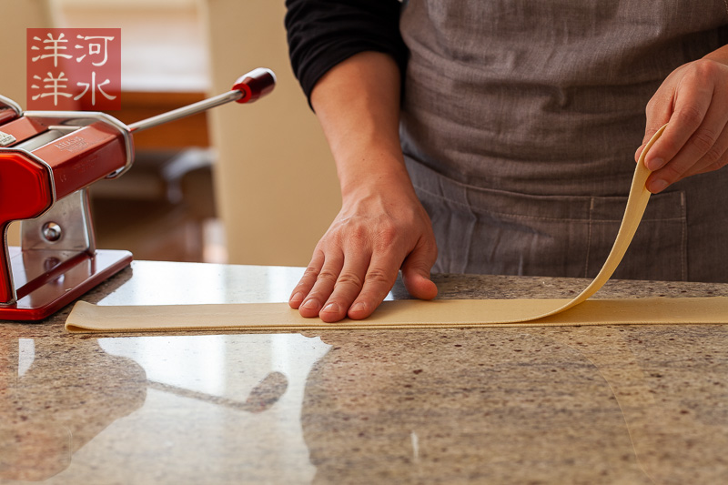 日式拉面面条做法,碱水面日式拉面