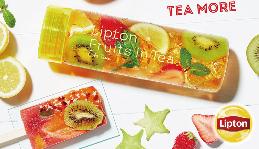 立顿特调水果茶快闪店再次进驻表参道2019夏季消暑一定要来喝一杯