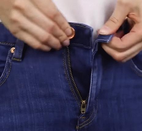 裤子大小改造教程,懒人裤子变窄方法