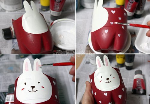 可乐瓶盖自制简易盆栽,可乐瓶废物利用做盆栽