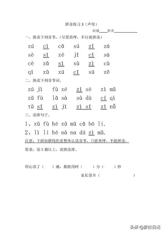 部编版一年级语文拼音口诀,部编版小学语文一年级拼音复习