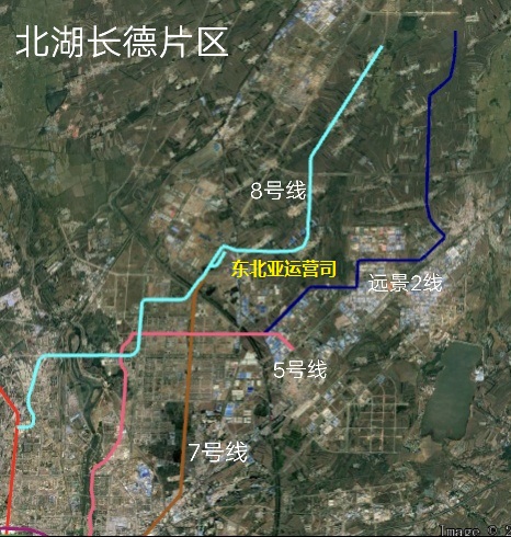 长春地铁2号线东延长线线路图,长春地铁5号线二期准确线路图