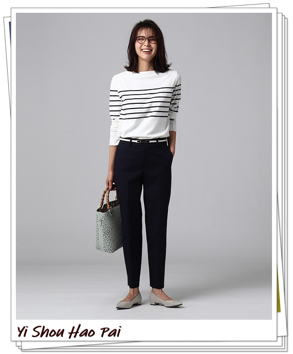 小脚裤穿搭秋季显瘦,2022最流行的秋冬小脚裤搭配