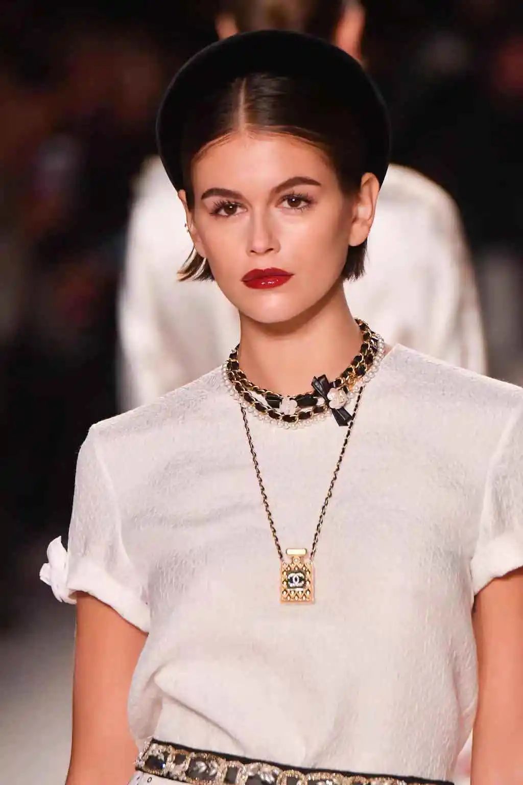 chanel香奈儿中古项链,中古饰品vintage香奈儿