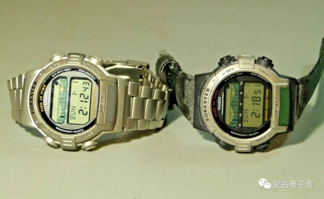 卡西欧forester森林人棕色,卡西欧casio森林人forester