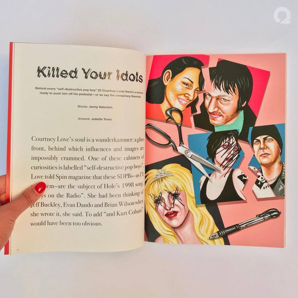 《Gusher》：一本由女性团队创作的独立摇滚杂志