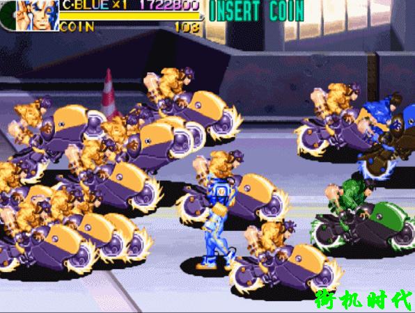 街机游戏在对手身上旋转大招,街机游戏有一个角色是食人花